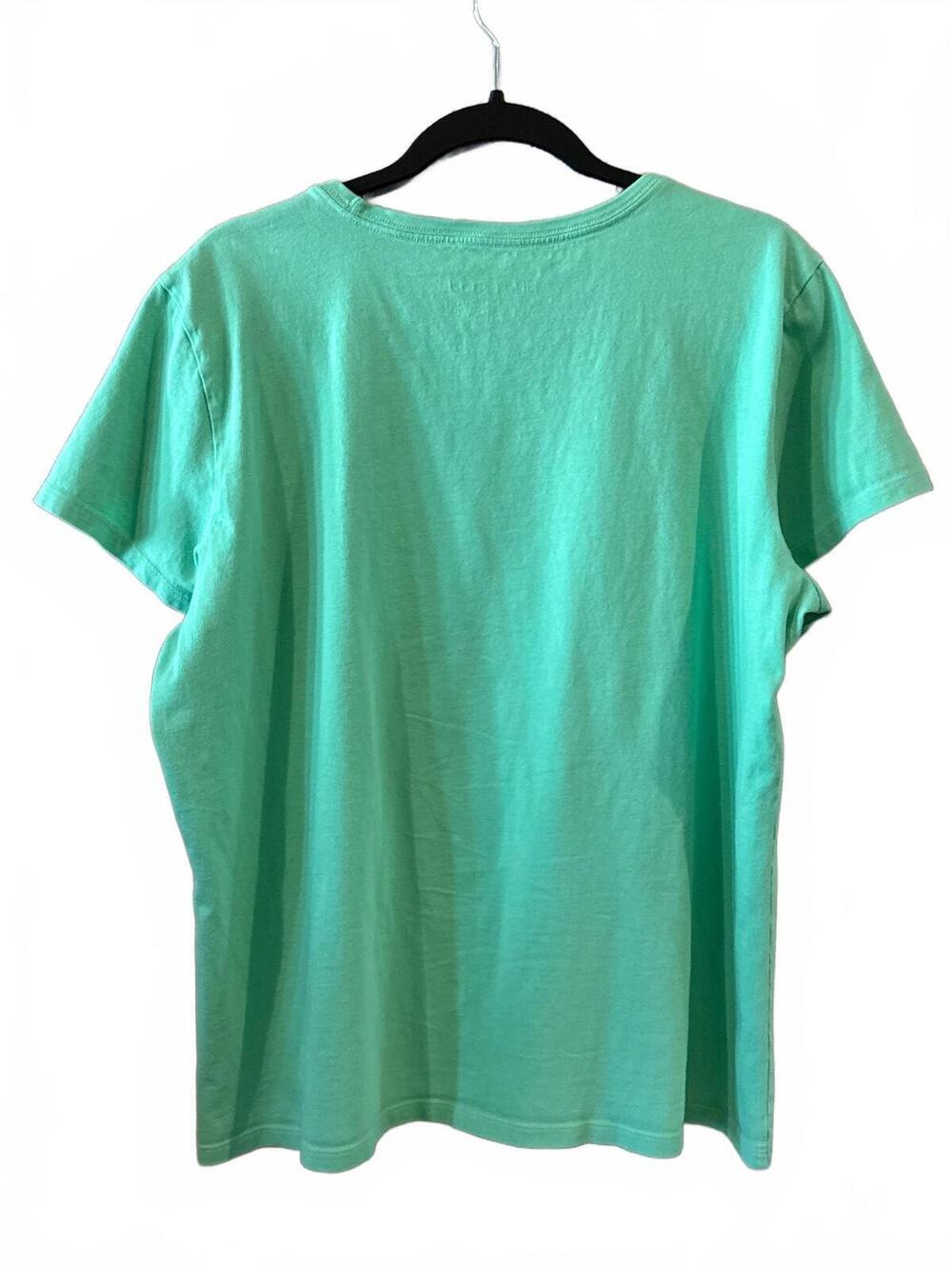 Life is Good XL Mint Green Floral Graphic T-Shirt - Picture 5 of 8